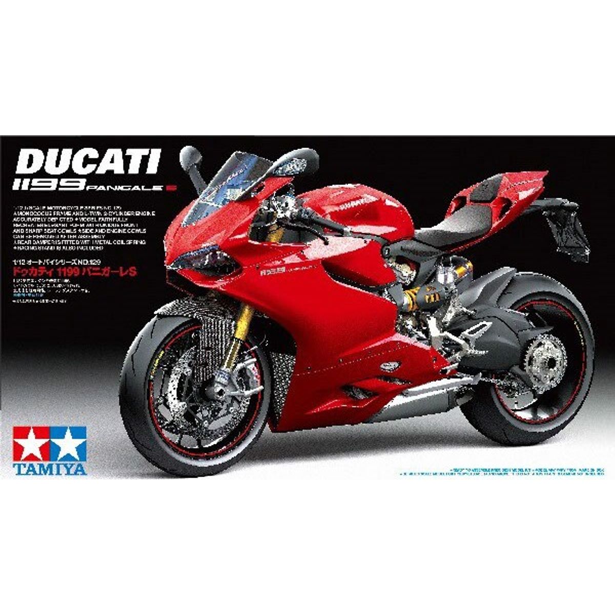 Tamiya - Ducati 1199 Panigale S Byggesæt - 1:12- 14129