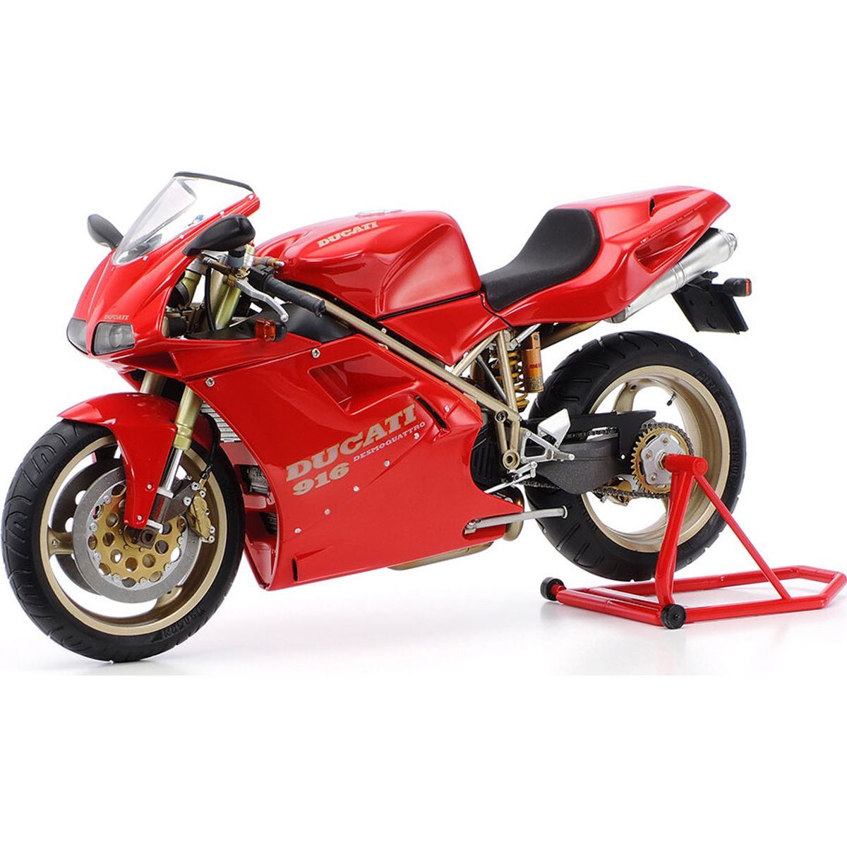 Tamiya - Ducati 916 Modelmotorcykel Byggesæt - 1:12 - 14068