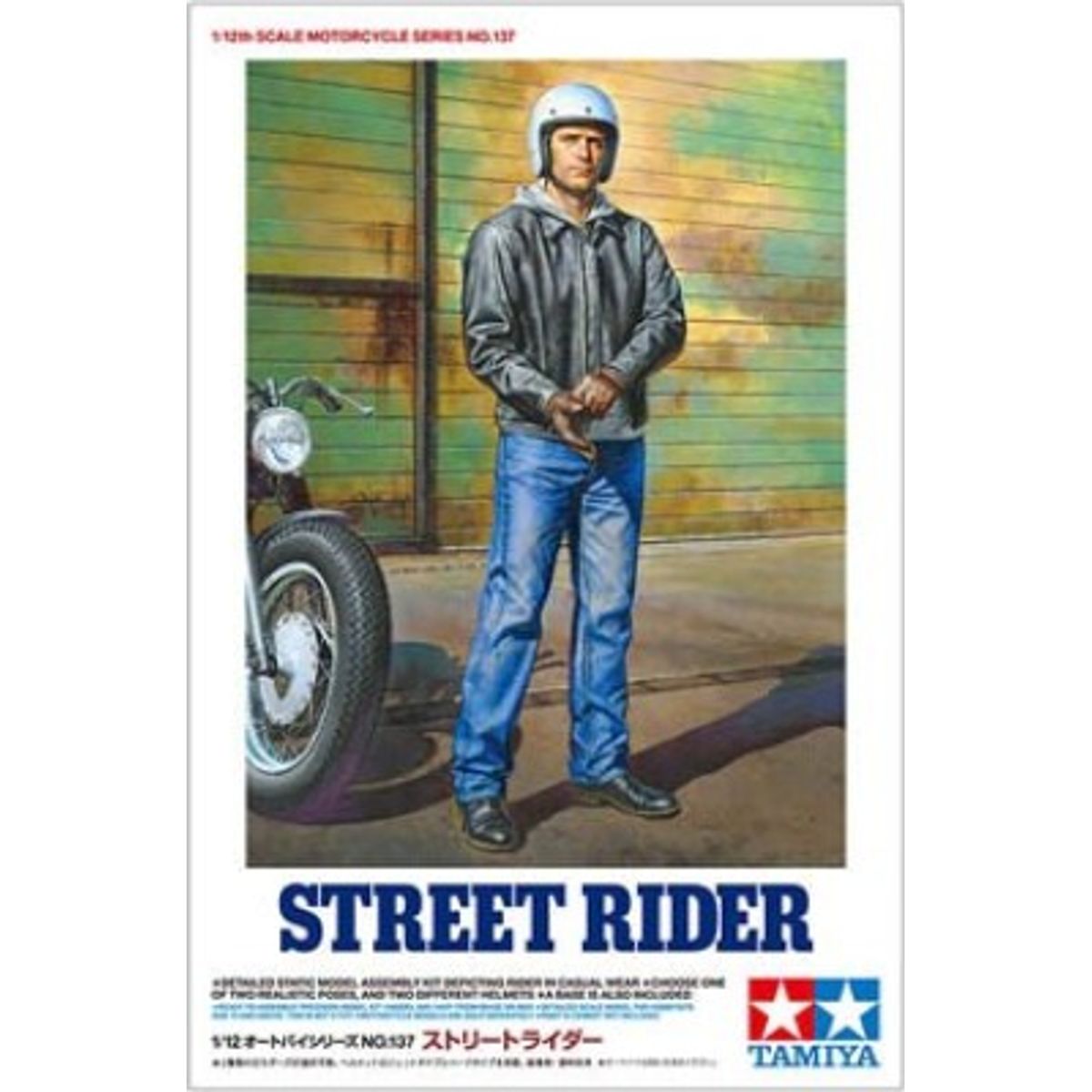 Tamiya - Street Rider - Model Figur - 1:12 - 14137