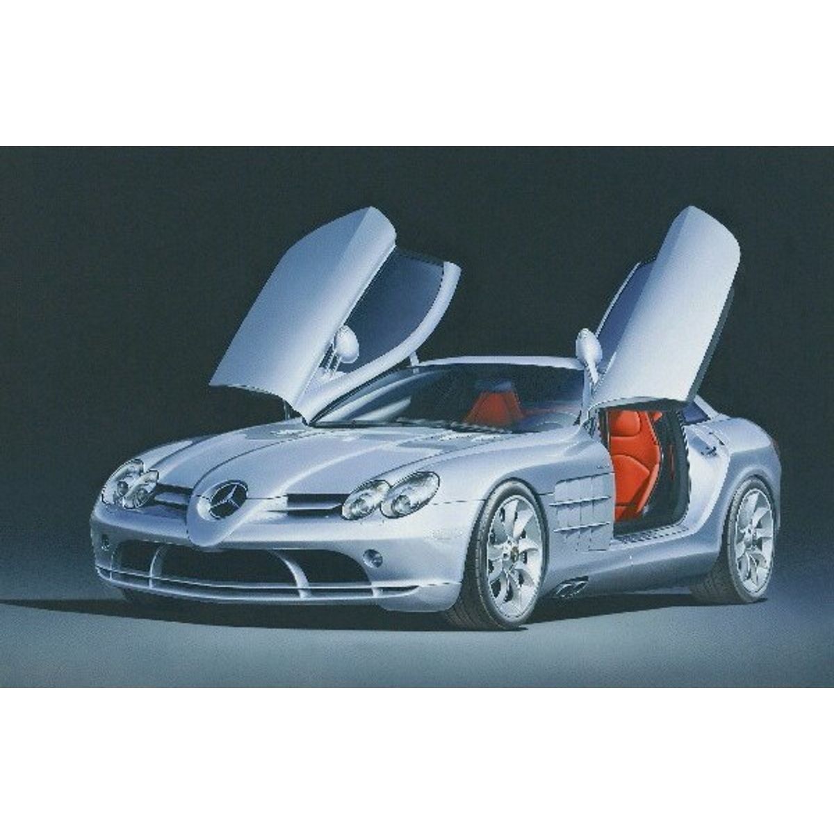 Tamiya - Mercedes Slr Mclaren Modelbil Byggesæt - 1:24 - 24290