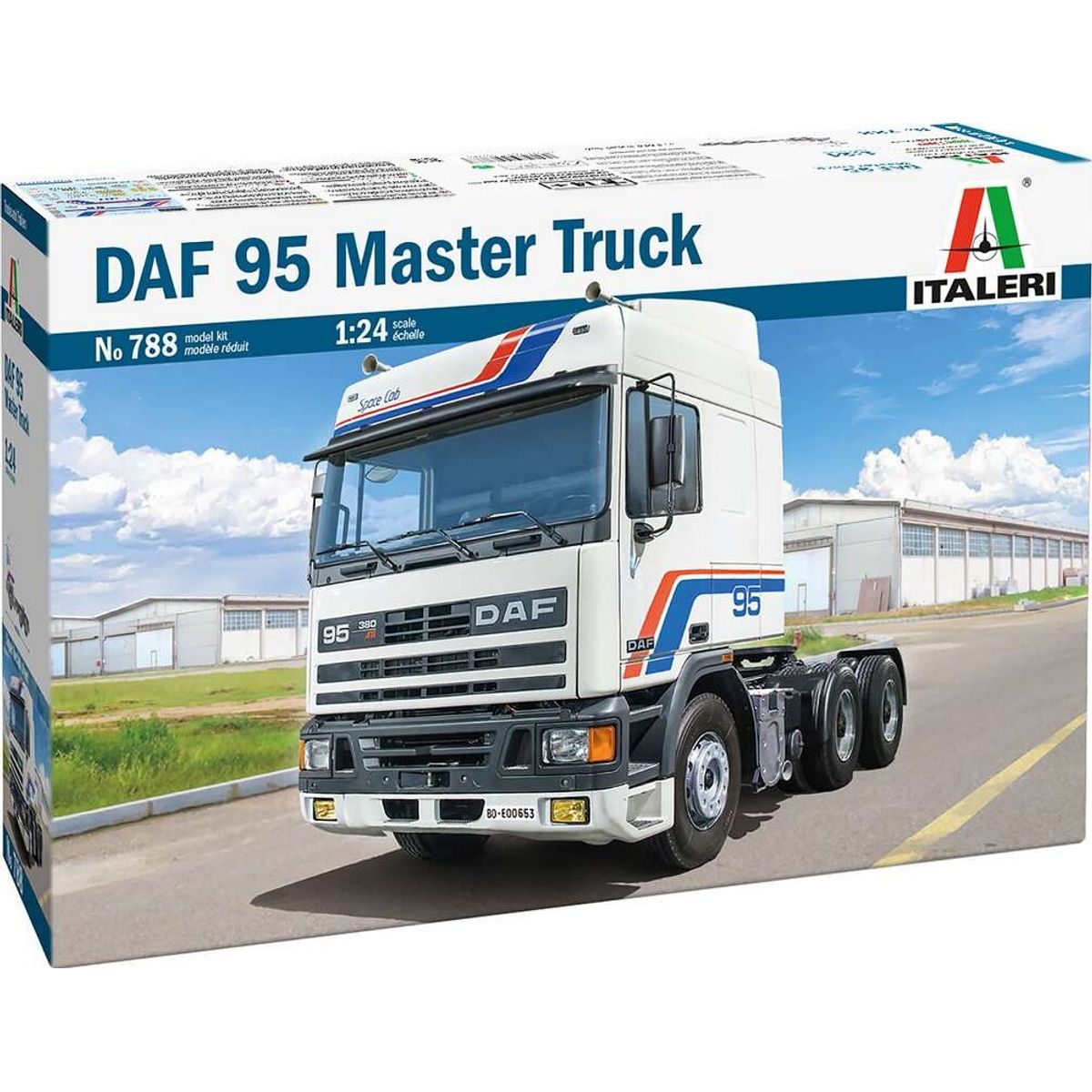 Italeri - Daf 95 Master Truck Byggesæt - 1:24 - 0788s