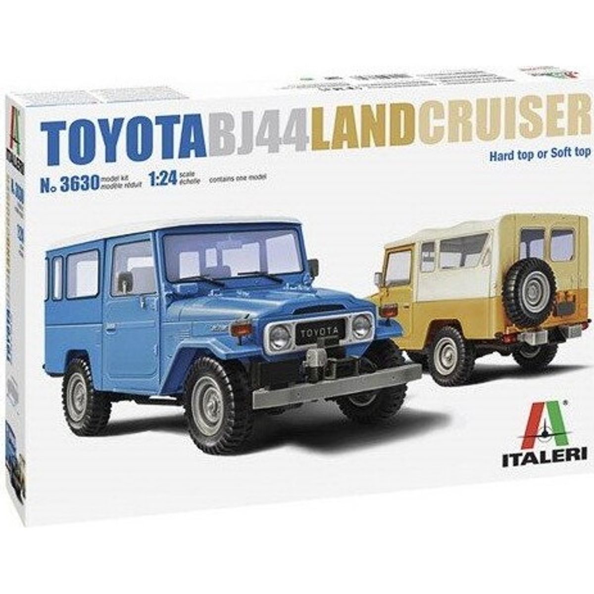 Italeri - Toyota Bj44 Land Cruiser Bil Byggesæt - 1:24 - 3630