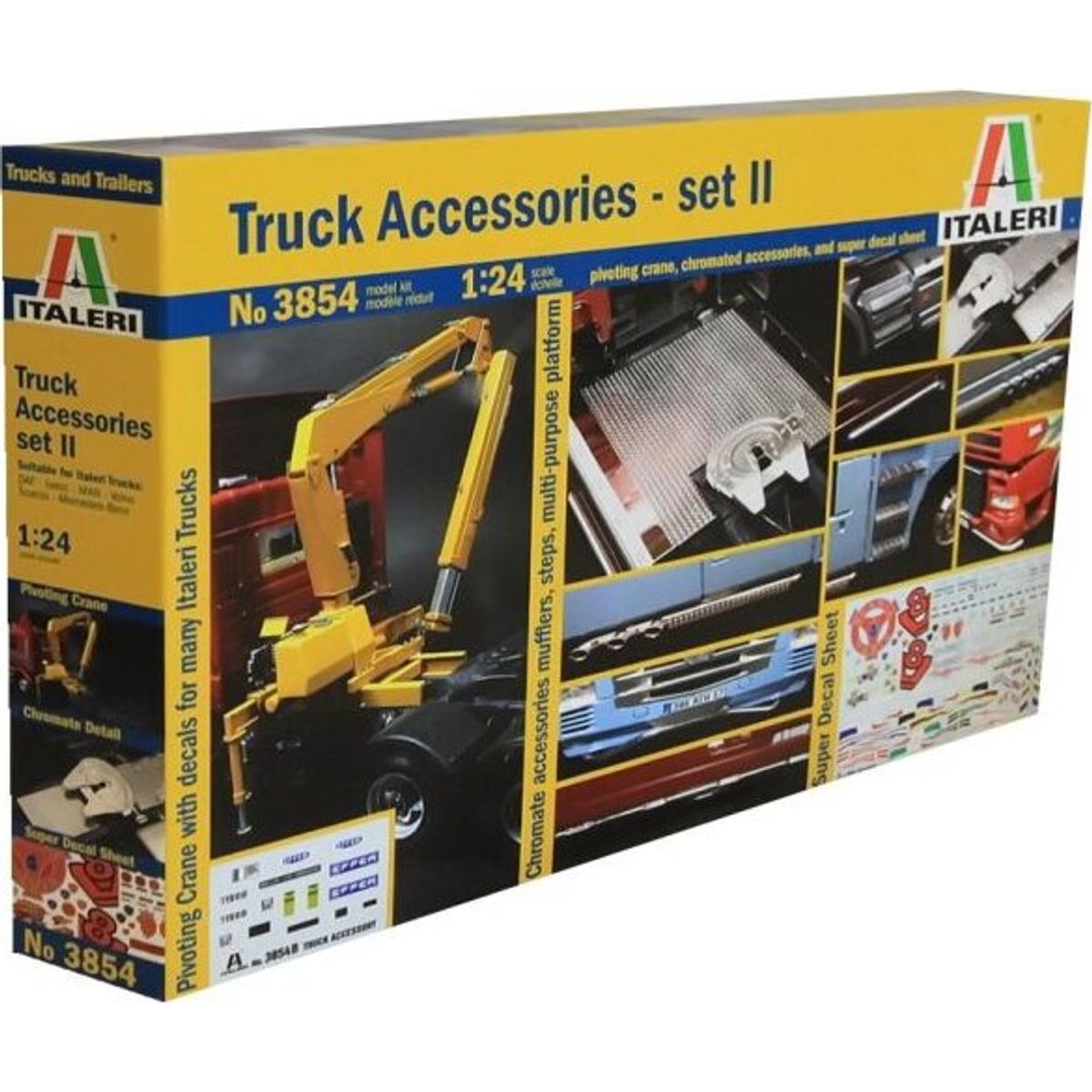 Italeri - Truck Accessories - Set Ii - 1:24 - 3854