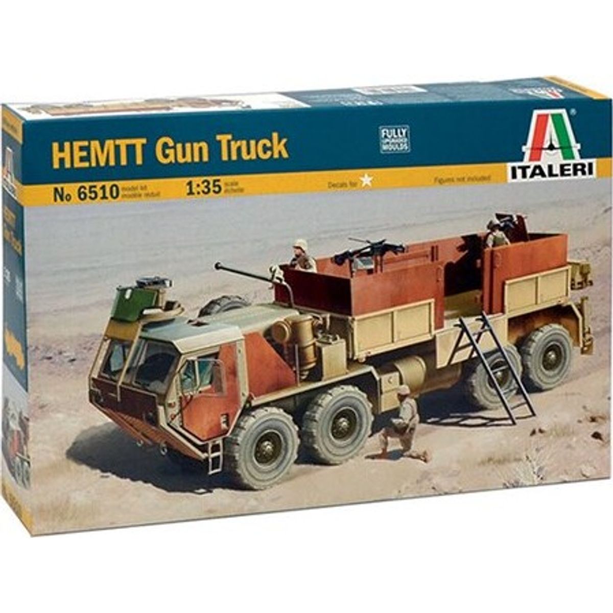 Italeri - M985 Hemtt Gun Truck Byggesæt - 1:35 - 6510s