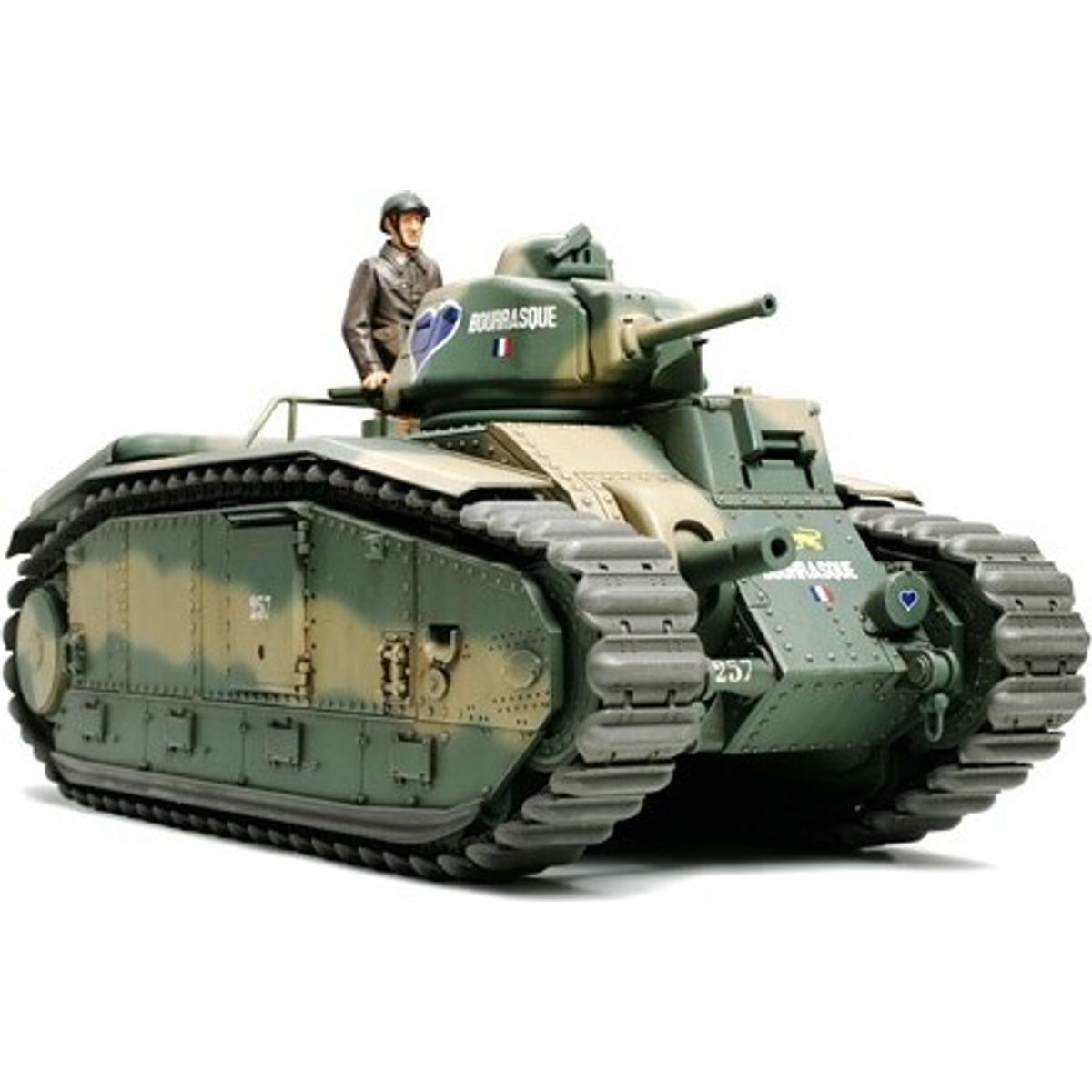 Tamiya - French Battle Tank B1 Bis Tank Byggesæt - 1:35 - 35282