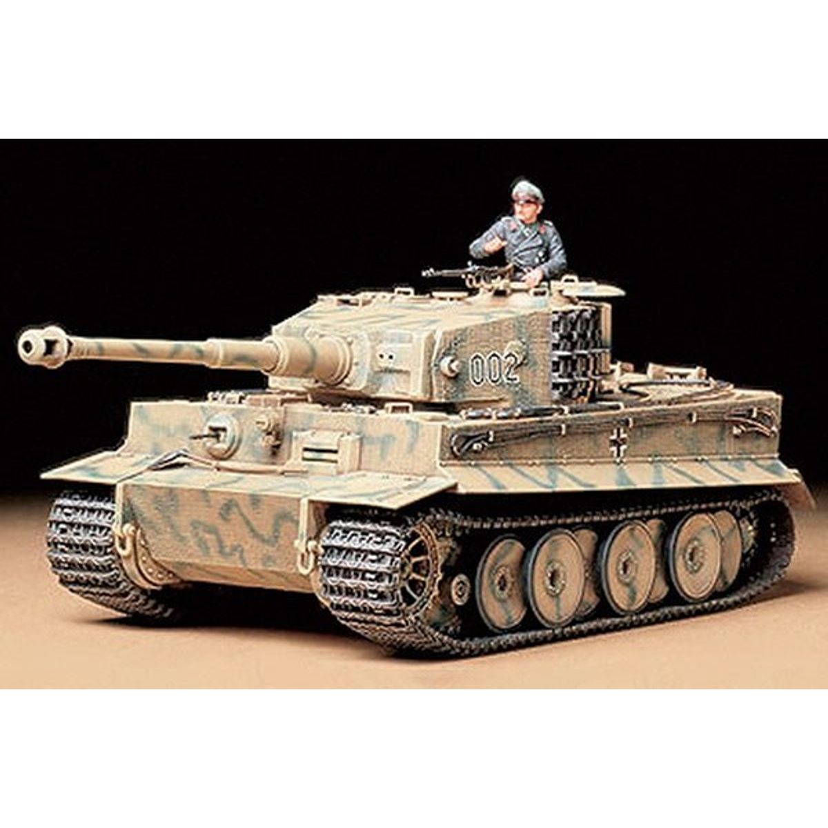 Tamiya - Tiger I Mid Production Tank Byggesæt - 1:35 - 35194