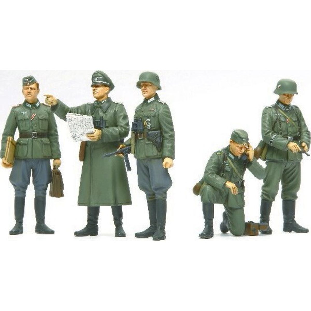 Tamiya - German Field Commander Set - Model Figurer - 1:35 - 35298