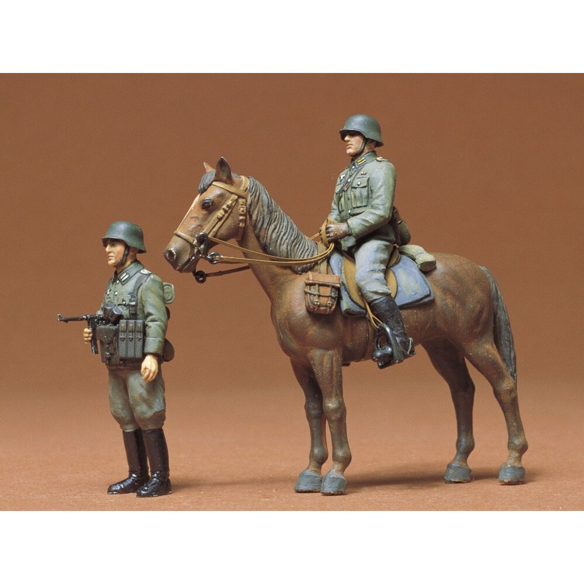 Tamiya - Wehrmacht Mounted Infantry Set - Model Figurer - 1:35 - 35053