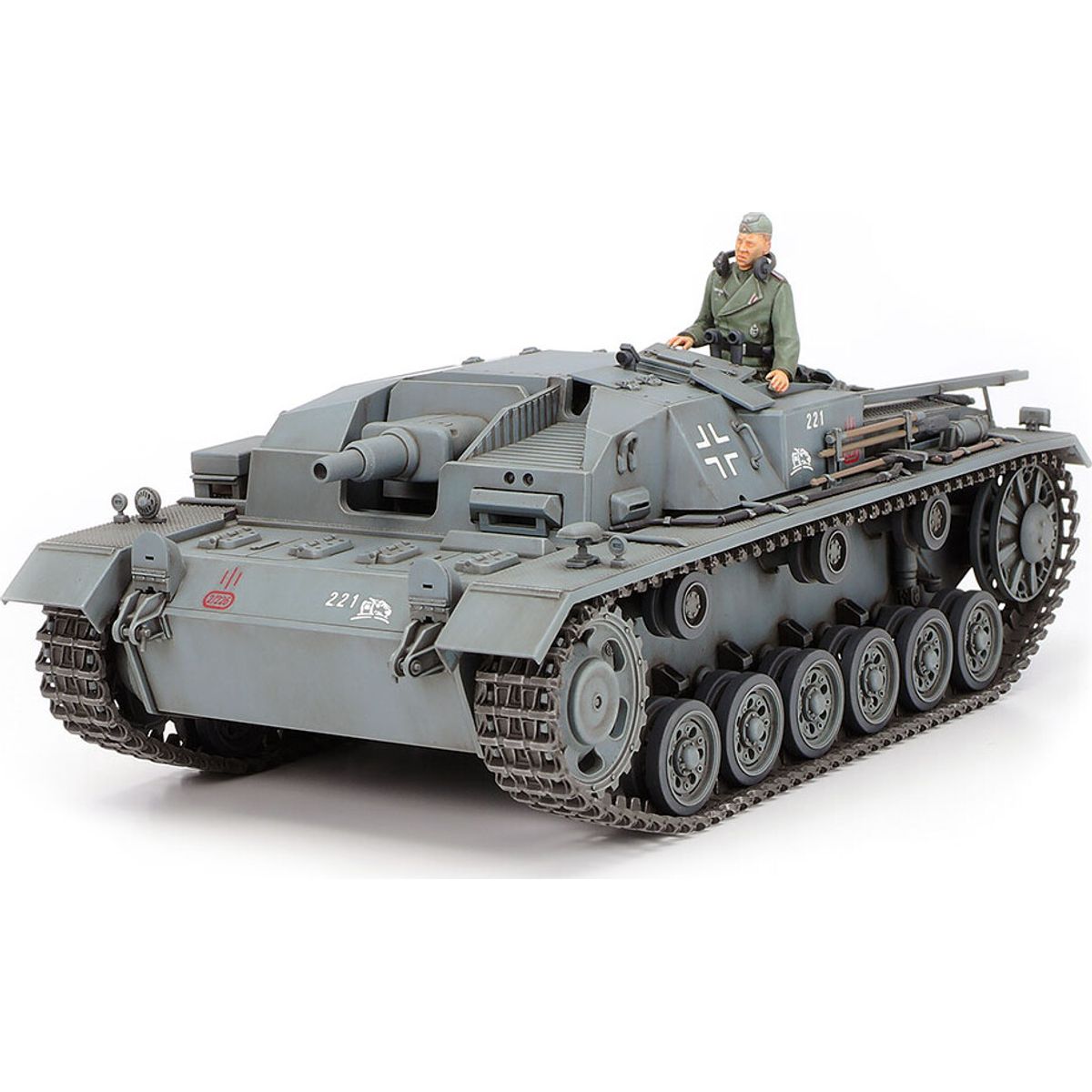 Tamiya - Sturmgeschutz Iii German Tank Byggesæt - 1:35 - 35281