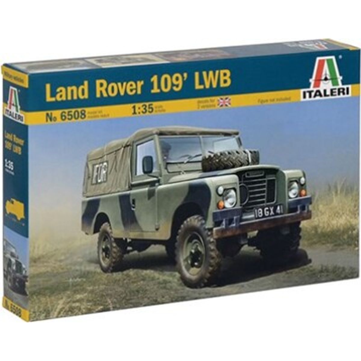 Italeri - Land Rover 109' Lwb Bil Byggesæt - 1:35 - 6508s