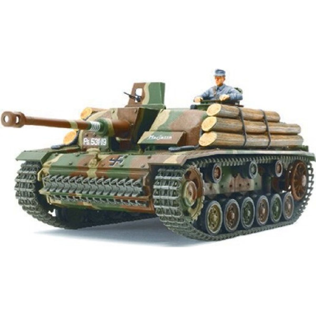 Tamiya - Stug Iii Ausf.g Finnish Army Tank Byggesæt - 1:35 - 35310