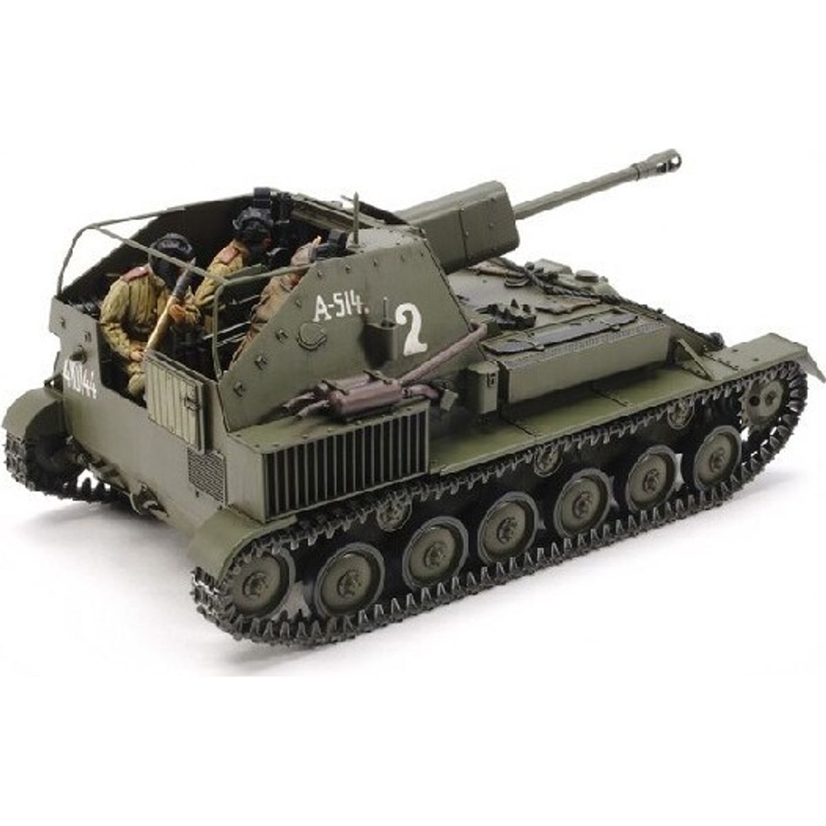 Tamiya - Su-76m Russian Self-propelled Gun Byggesæt - 1:35 - 35348