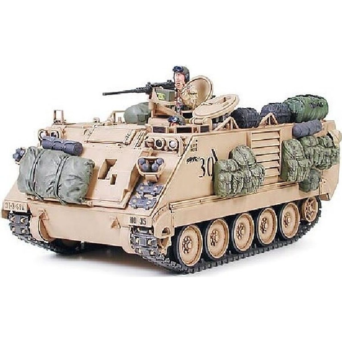 Tamiya - M113a2 Desert Version Tank Byggesæt - 1:35 - 35265