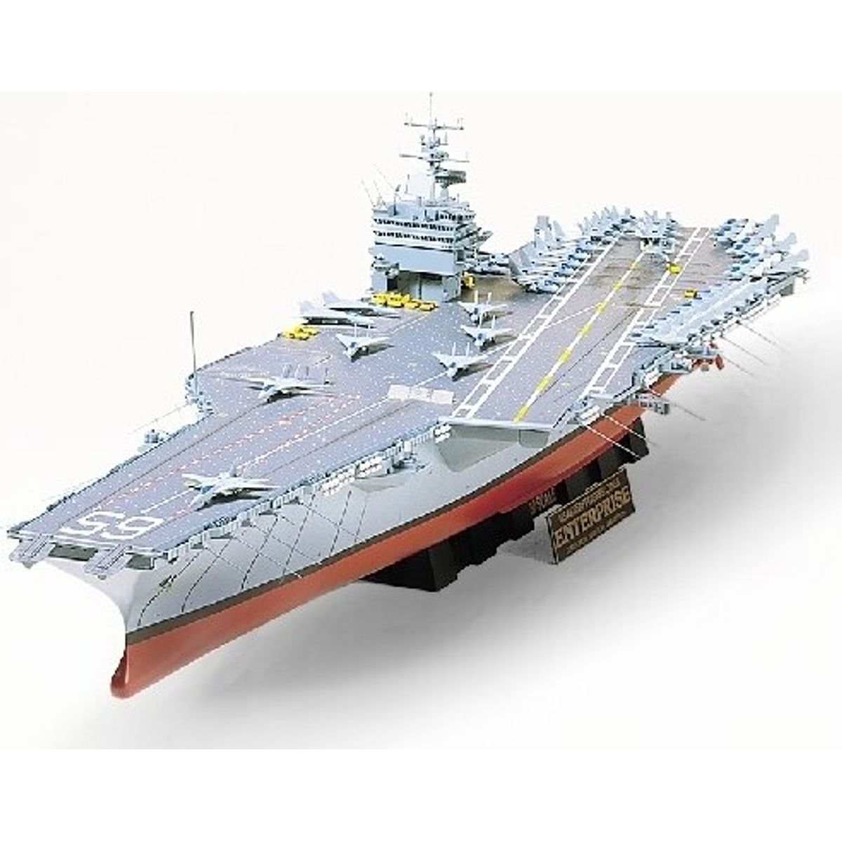 Tamiya - Aircraft Carrier Cvn-65 Enterprise Us Skib Byggesæt - 1:350 - 78007