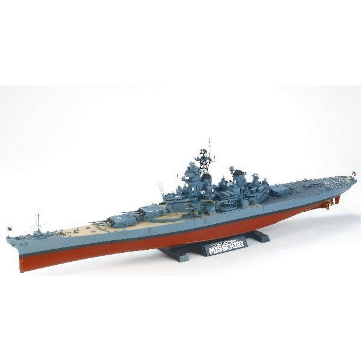 Tamiya - Missouri U.s. Battleship Bb-63 Circa 1991 Byggesæt - 1:350 - 78029