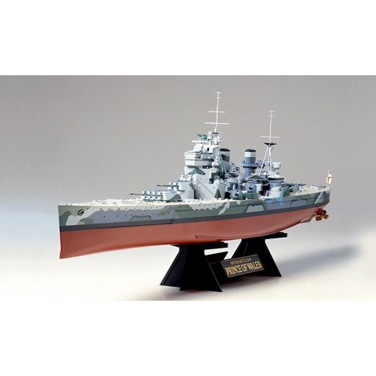 Tamiya - Prince Of Wales British Battleship Byggesæt - 1:350 - 78011