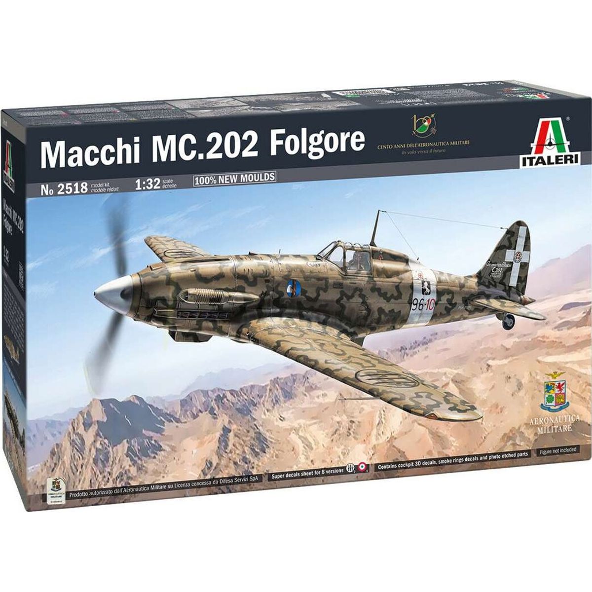 Italeri - Macchi Mc. 202 Folgore - 1:32 - 2518s