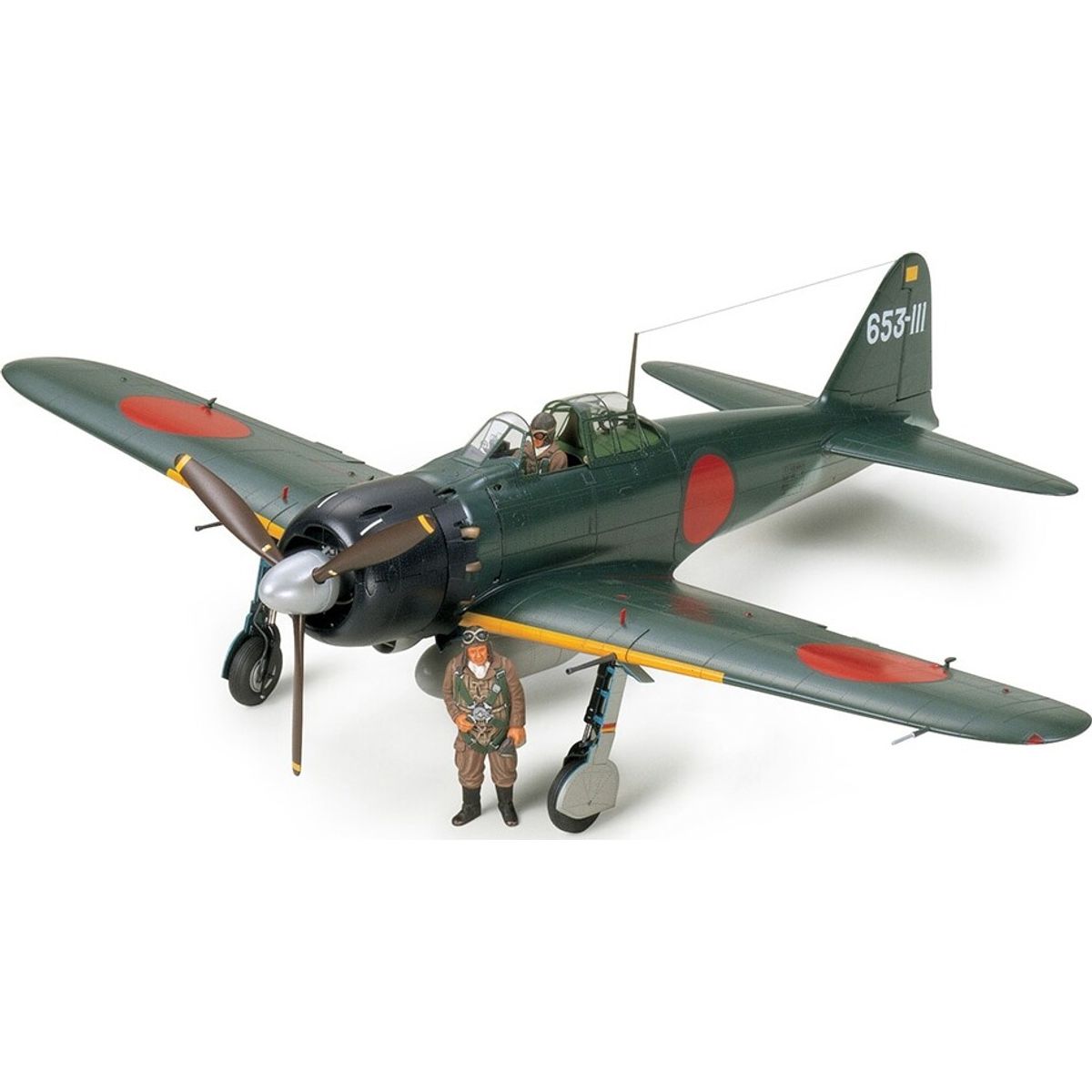 Tamiya - Mitsubishi A6m5 Zero Fighter Model 52 Zeke Byggesæt - 1:32 - 60318