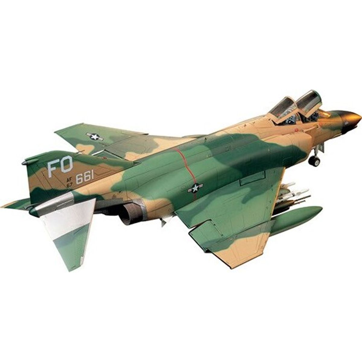 Tamiya - Phantom Ii F-4 C/d Modelfly Byggesæt - 1:32 - 60305