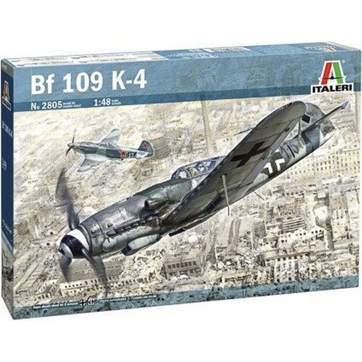 Italeri - Bf 109 K-4 Fly Byggesæt - 1:48 - 2805