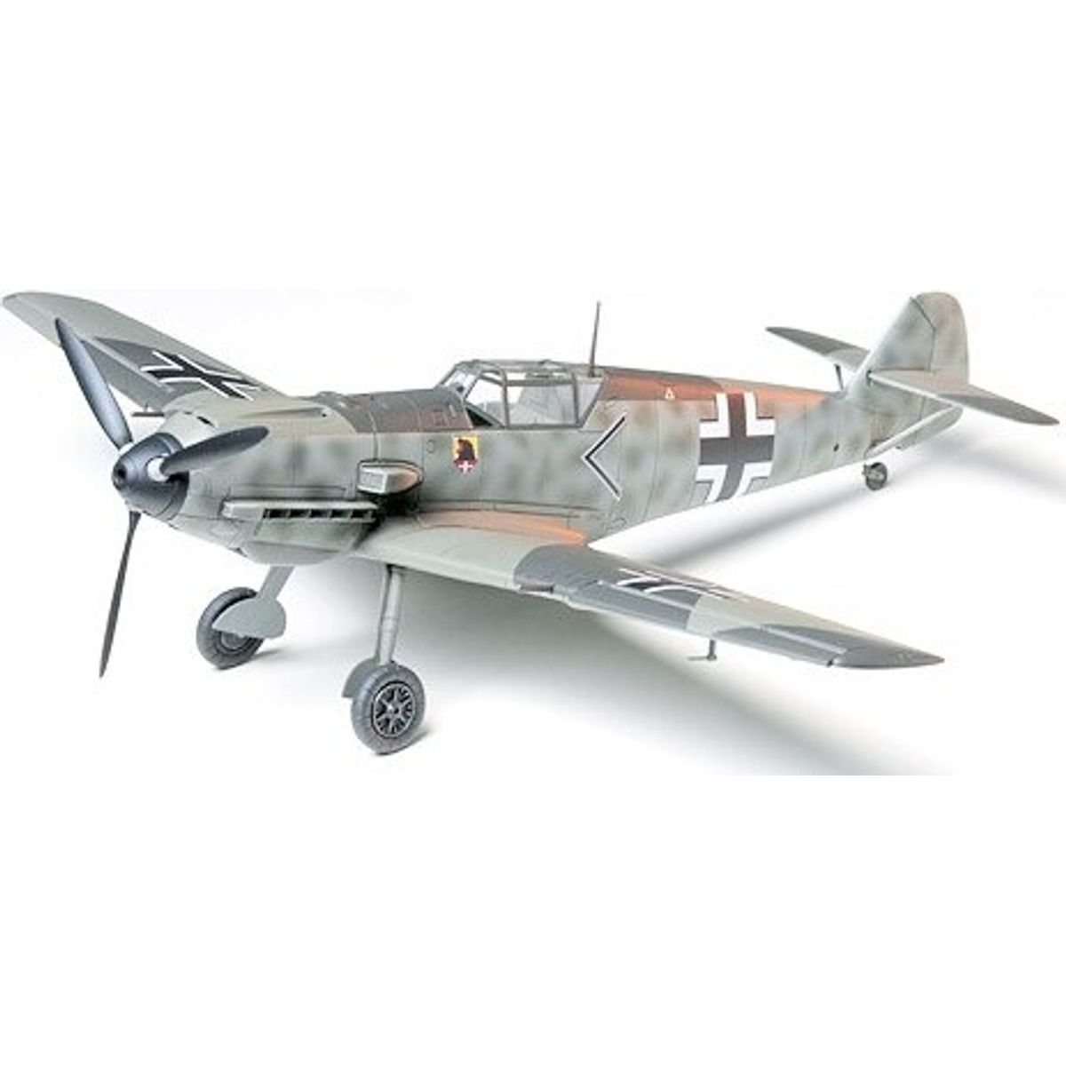 Tamiya - Messerschmitt Bf109-e Modelfly Byggesæt - 1:48 - 61050