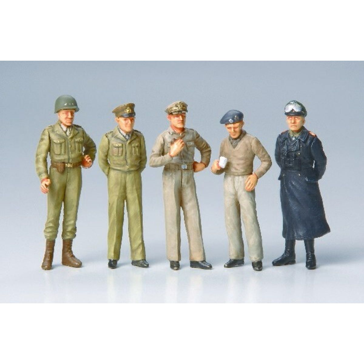 Tamiya - Wwii Famous General Set - Model Figurer - 1:48 - 32557