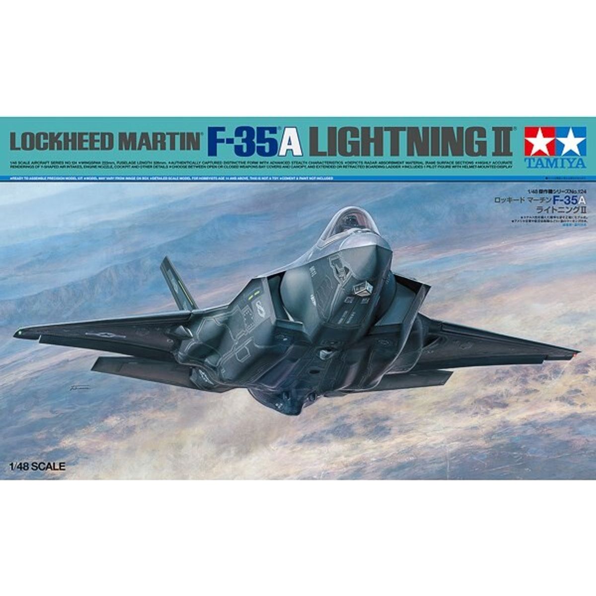 Tamiya - F-35a Lightning Ii Lockheed Martin Byggesæt - 1:48 - 61124