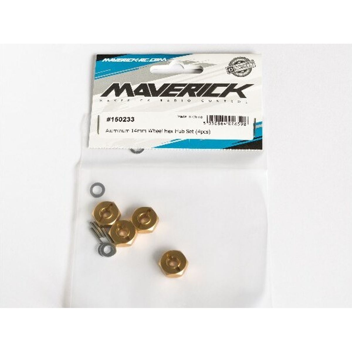 14mm Wheel Hex Hub Set (4pcs) - Mv150233 - Maverick Rc