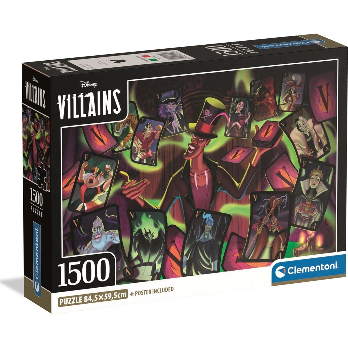 1500 Puslespil Hqc Disney Villains Brikker