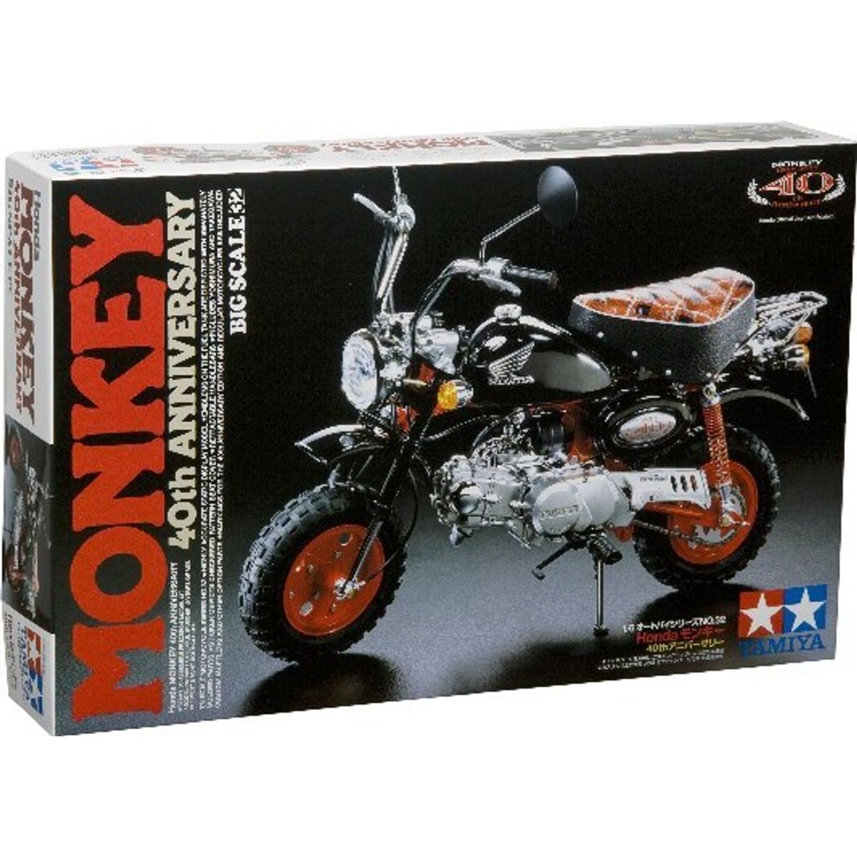 Tamiya - Honda Monkey 40th Anniversary Byggesæt - 1:6 - 16032