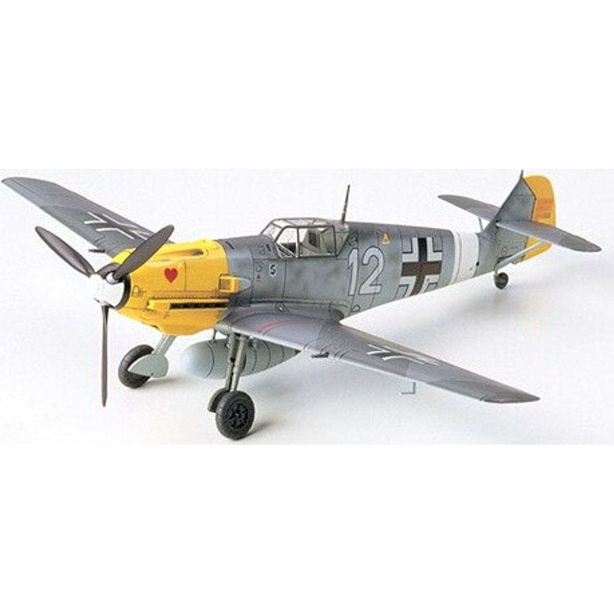 Tamiya - Messerschmitt Bf109 E-4/7 Fly Byggesæt - 1:72 - 60755