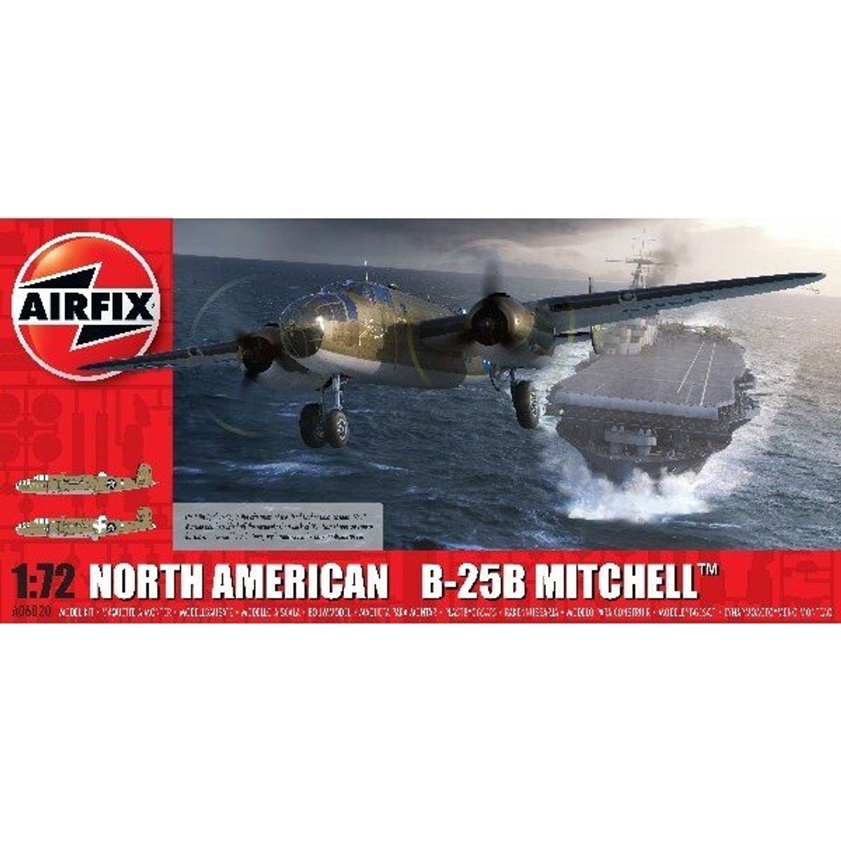 Airfix - North American B-25b Fly Byggesæt - 1:72 - A06020