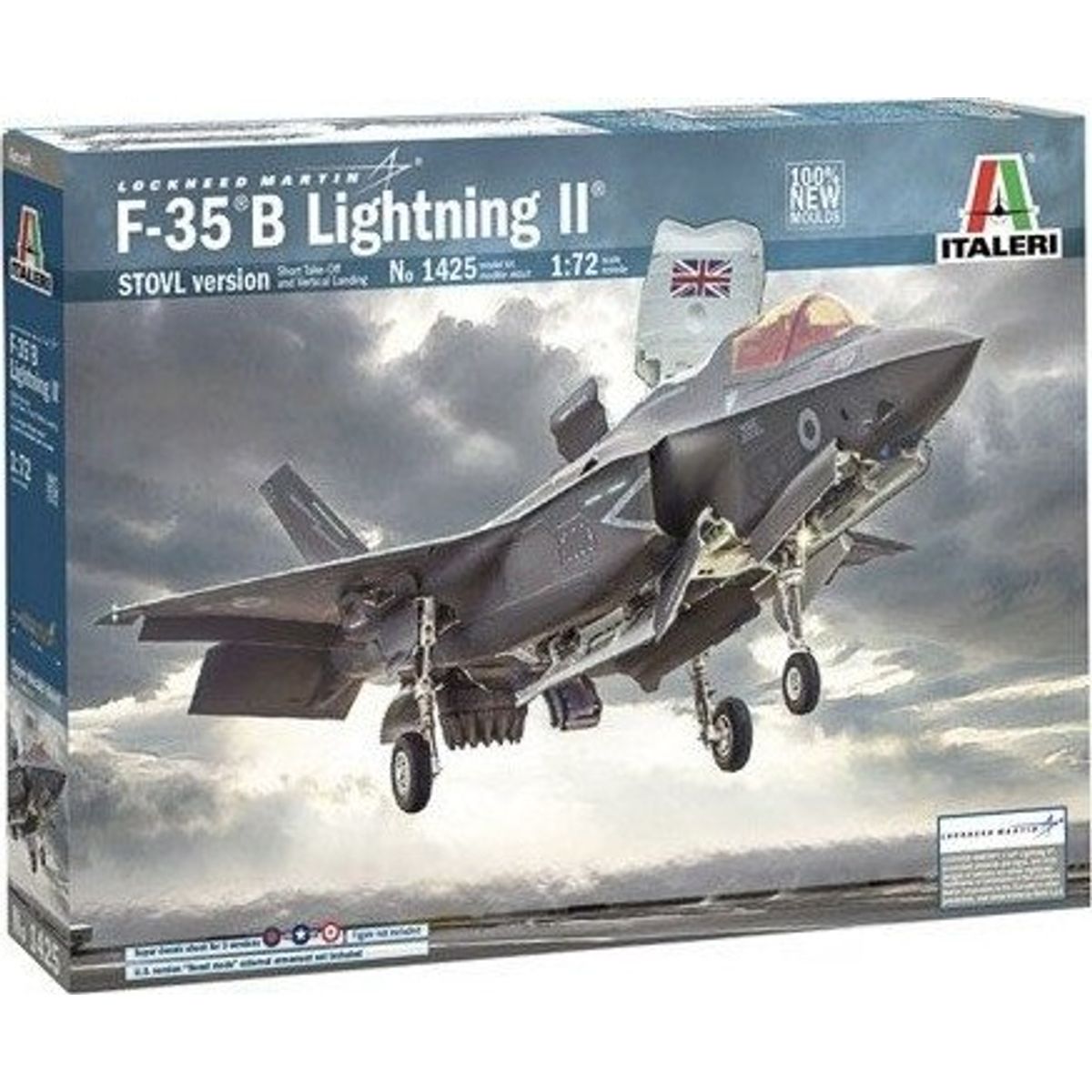 Italeri - F-35b Lightning Ii Fly Byggesæt - 1:72 - 1425