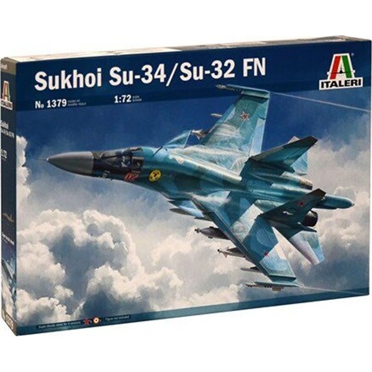 Italeri - Sukhoi Su-34 Fly Byggesæt - 1:72 - 1379