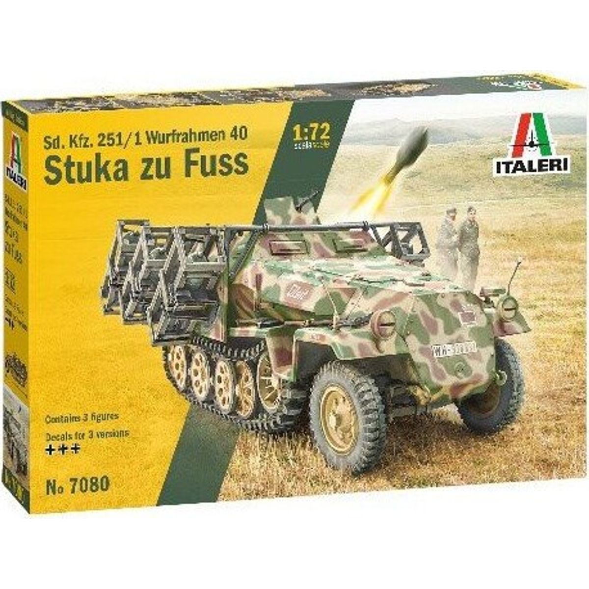 Italeri - Stuka Zu Fuss Tank Byggesæt - 1:72 - 7080