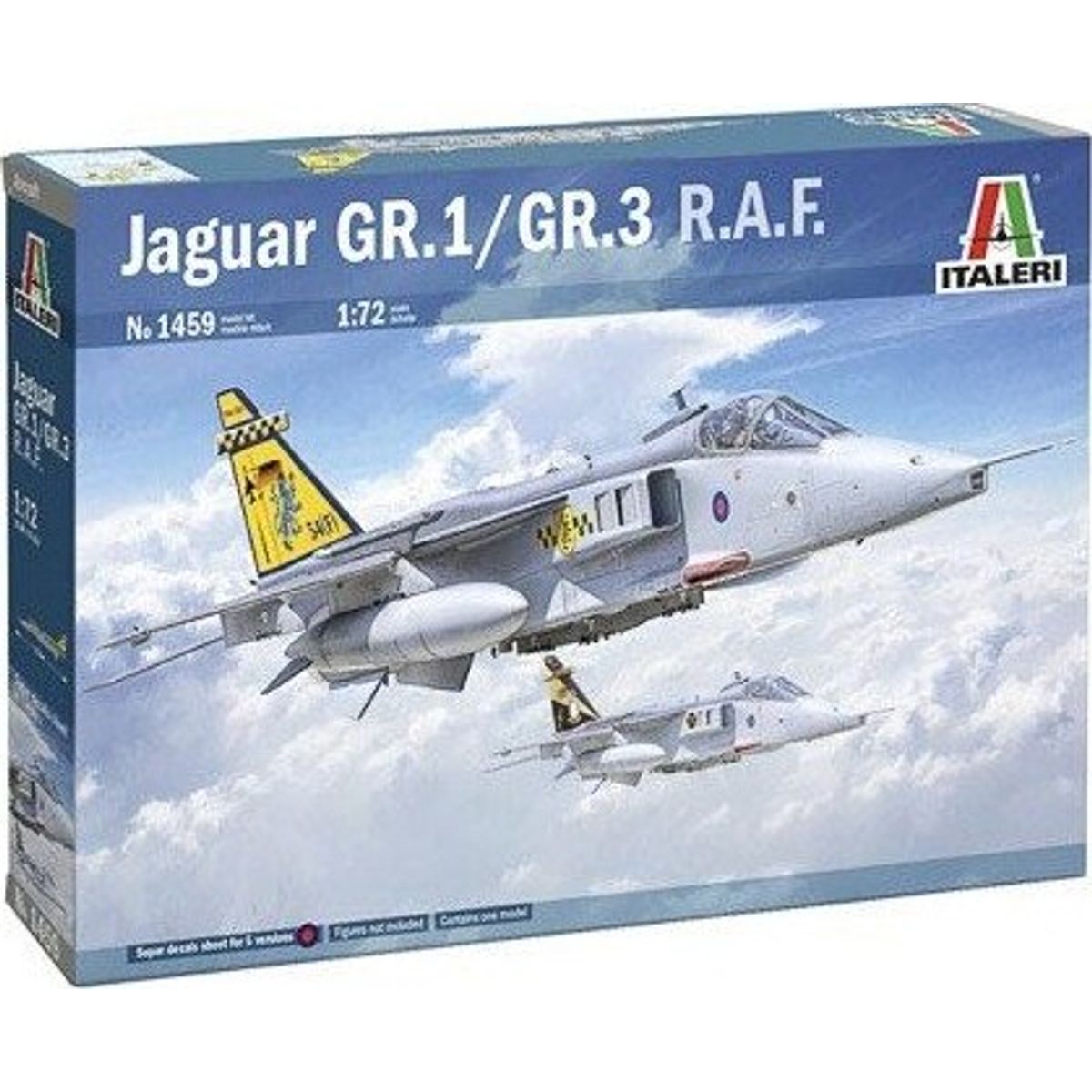 Italeri - 1:72 Sepecat Jaguar Gr.1-3 R.a.f - 1459s