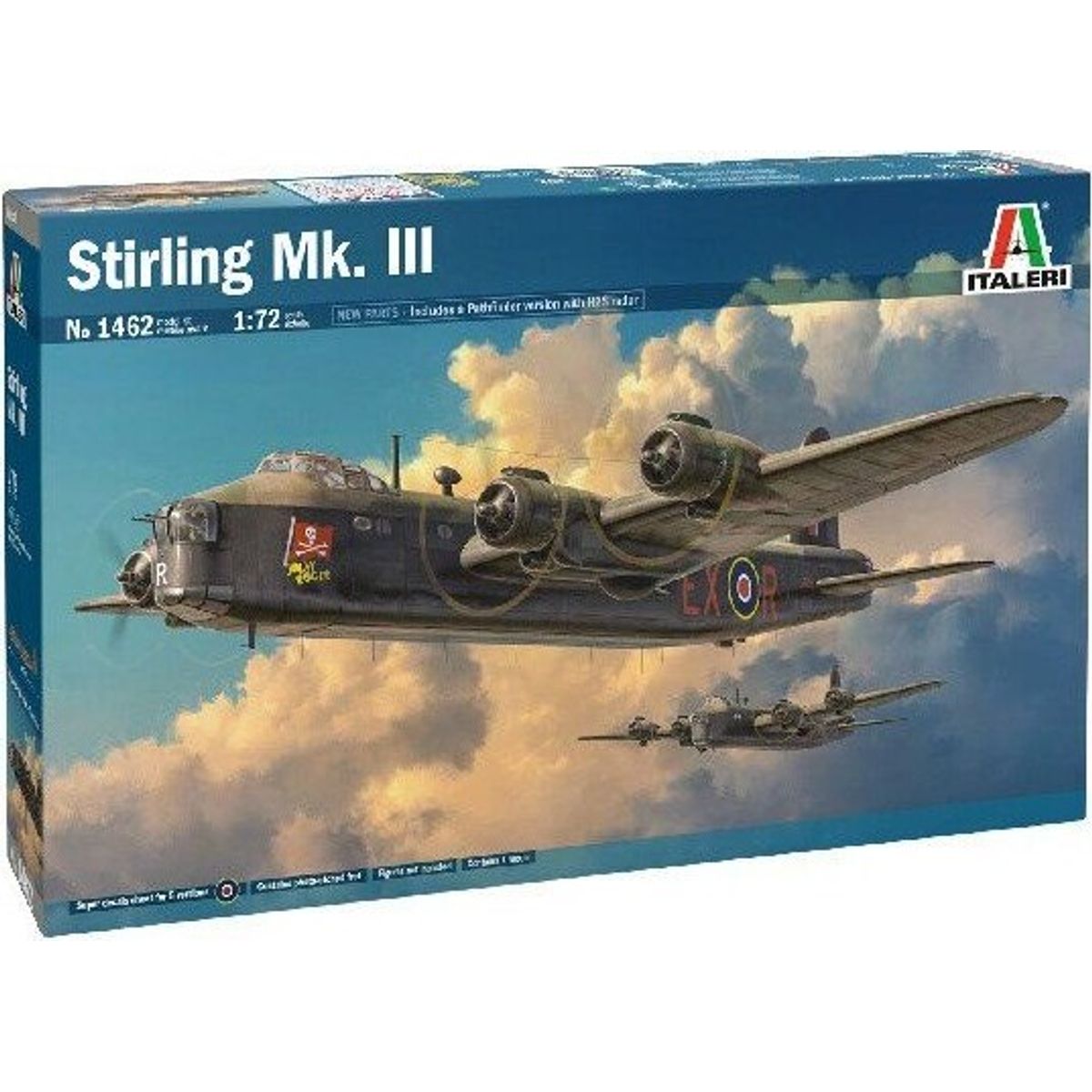 Italeri - 1:72 Short Stirling Mk. Iii - 1462s