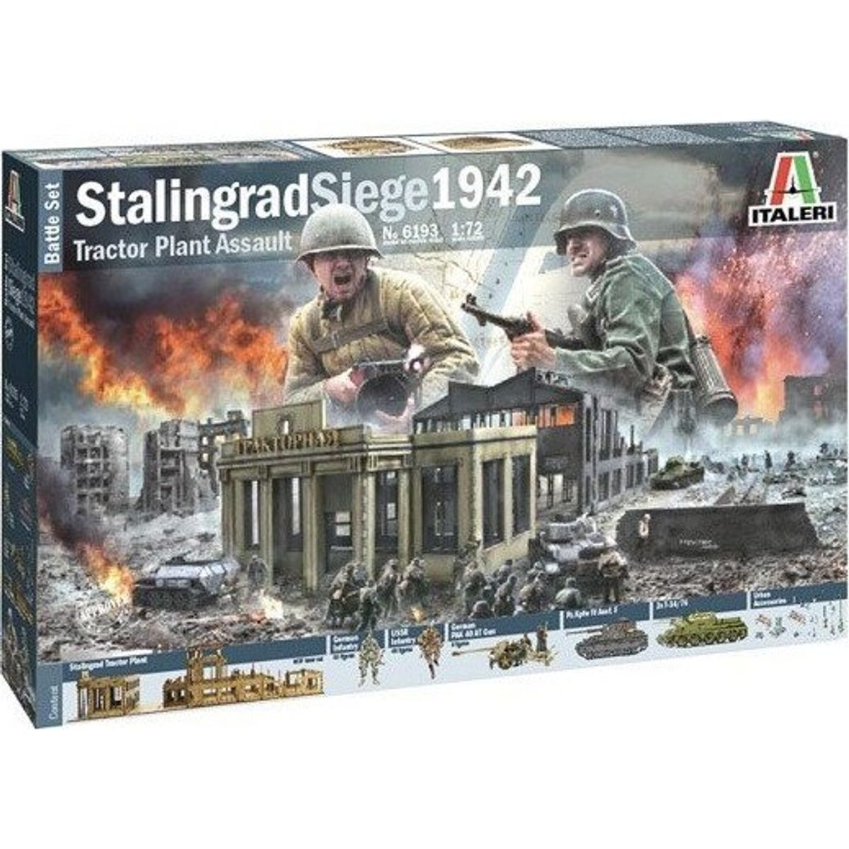 Italeri - Stalingrad Siege Battle 1942 Byggesæt - 1:72 - 6193