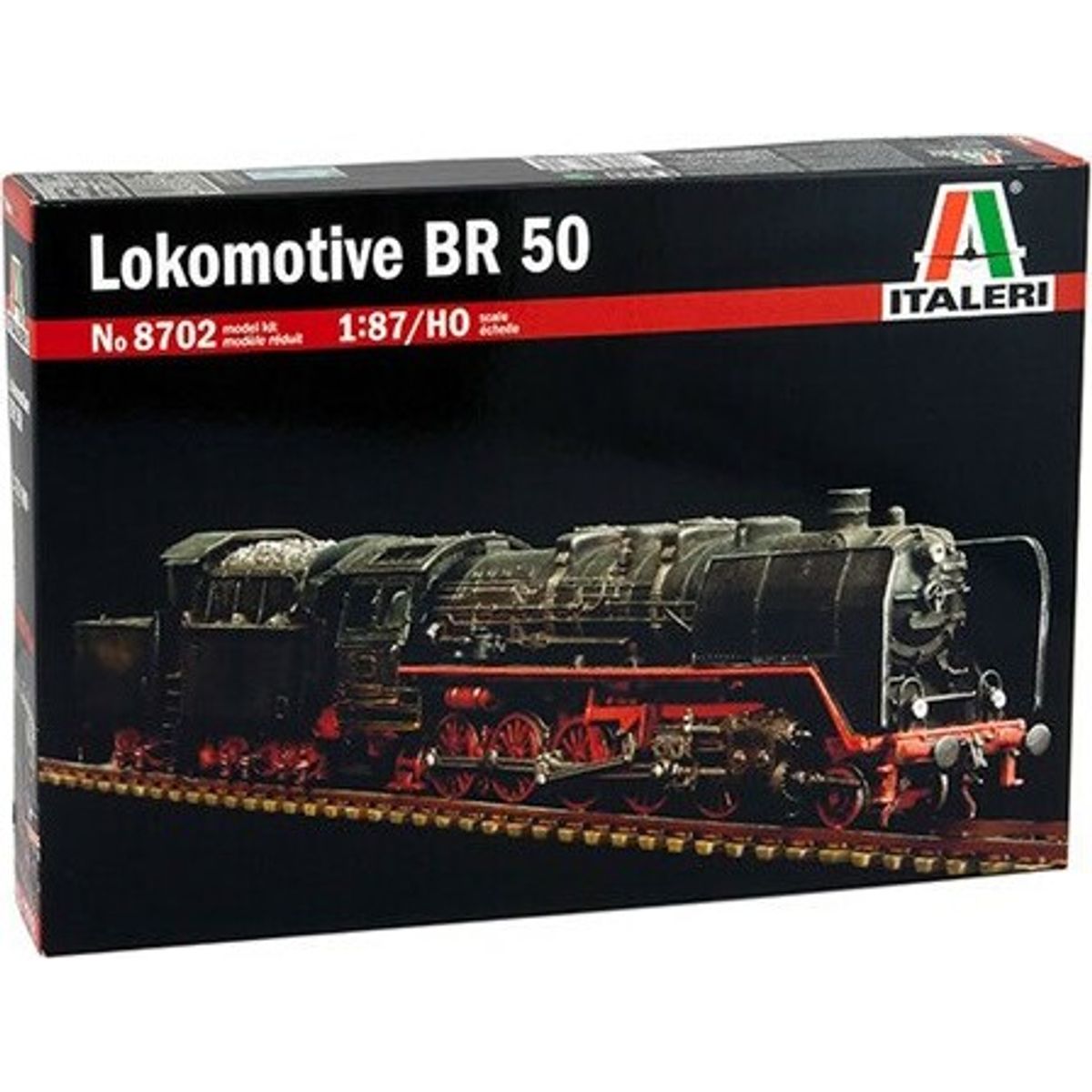 Italeri - Lokomotive Br 50 Model Tog Byggesæt - 1:87 - 8702