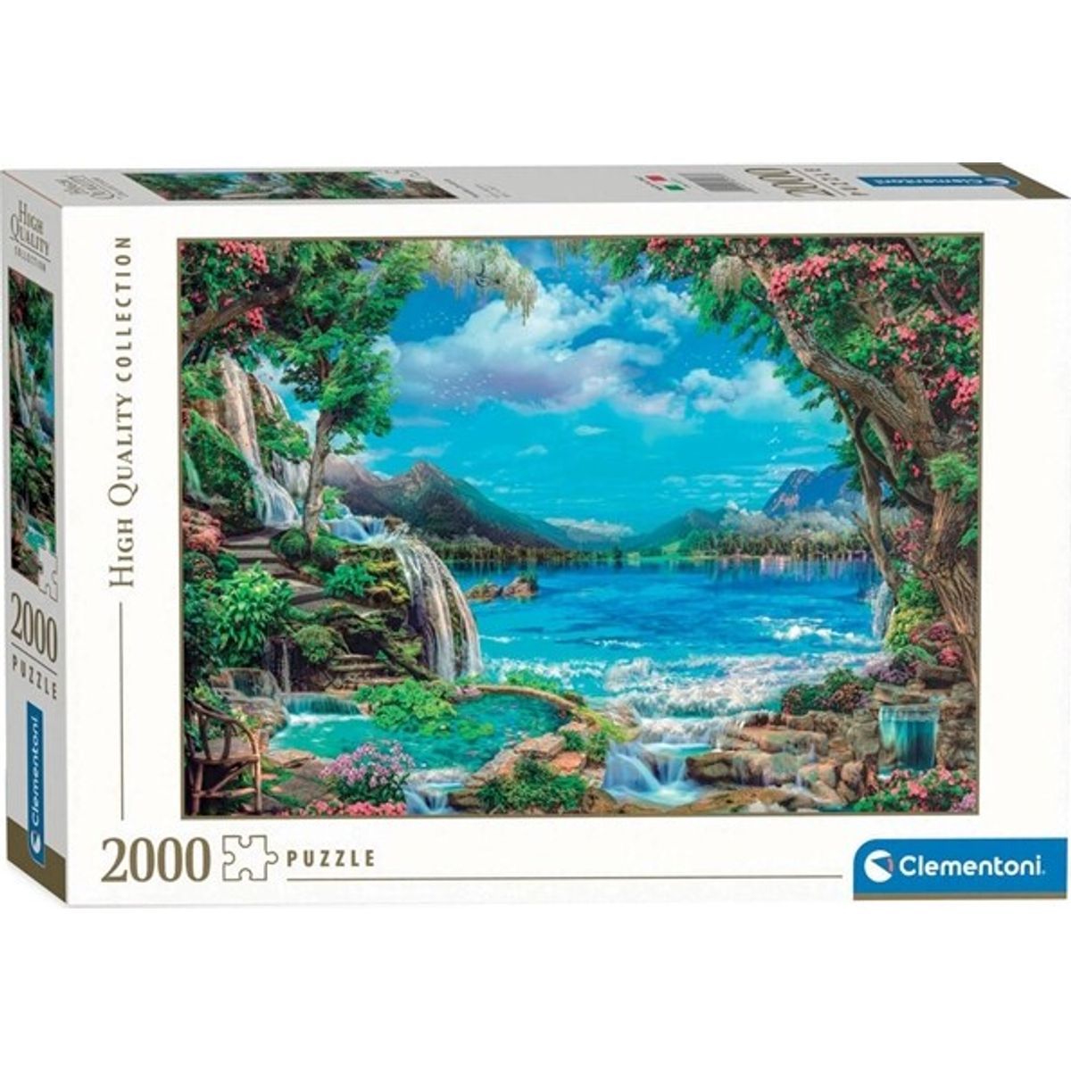 Clementoni Puslespil - Paradise On Earth - High Quality - 2000 Brikker