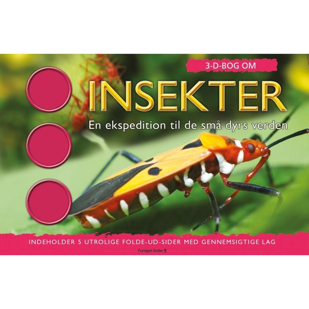 3d Bog Om Insekter - Jen Green - Bog