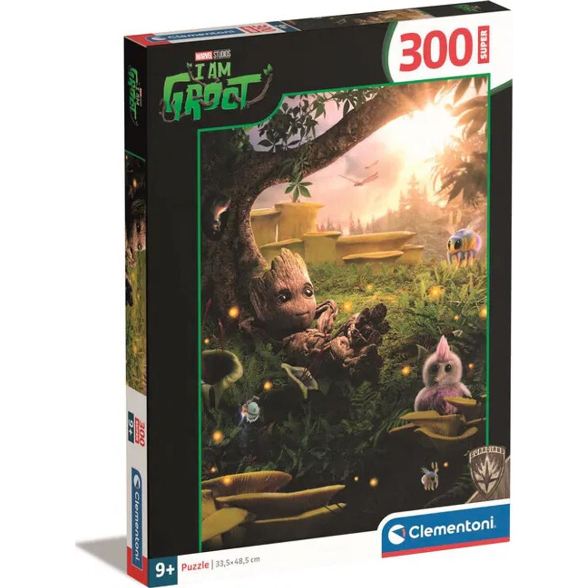 Clementoni Puslespil - Marvel - I Am Groot - 300 Brikker