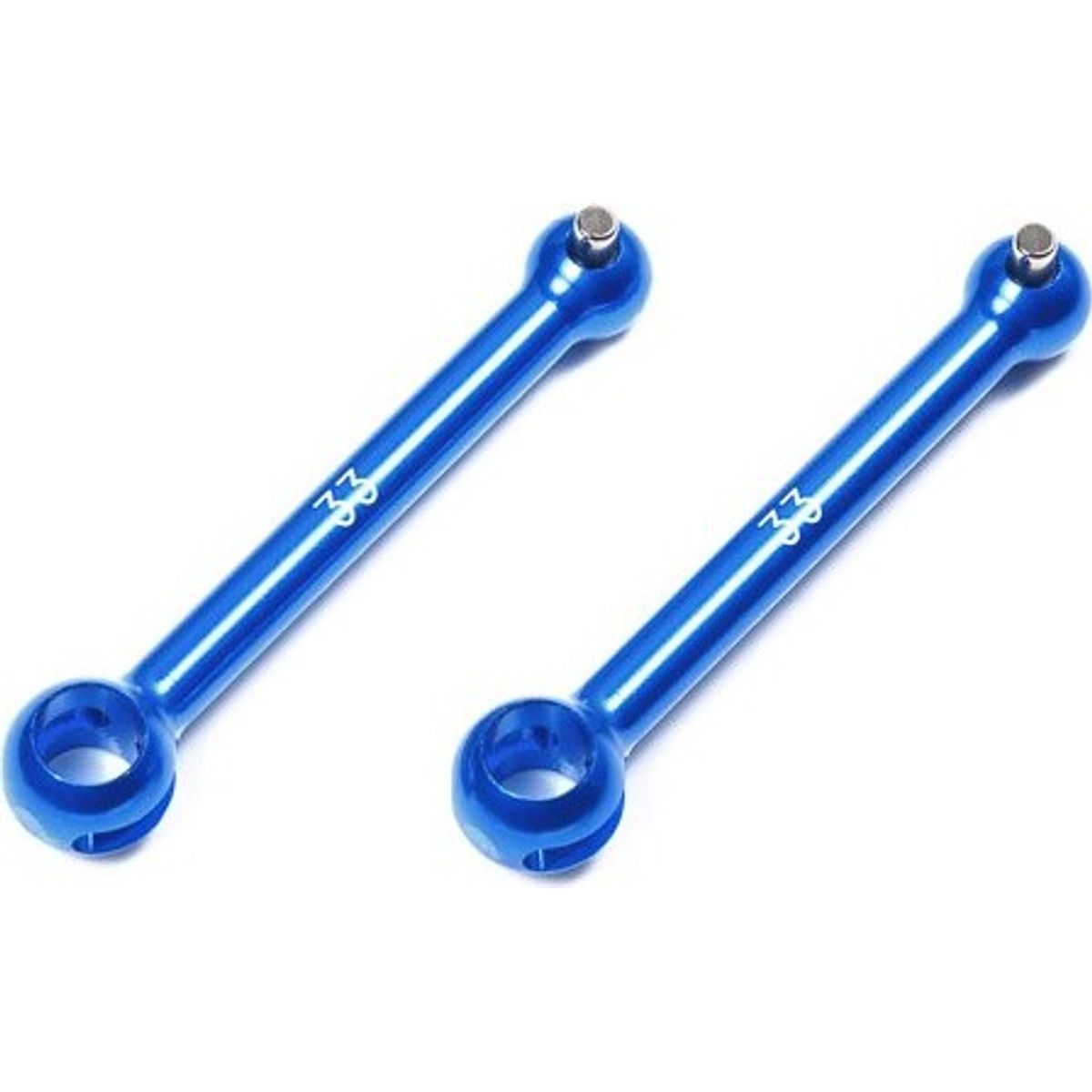 33mm Lightweight Aluminum Swing Shafts (2pcs.) - 54969 - Tamiya