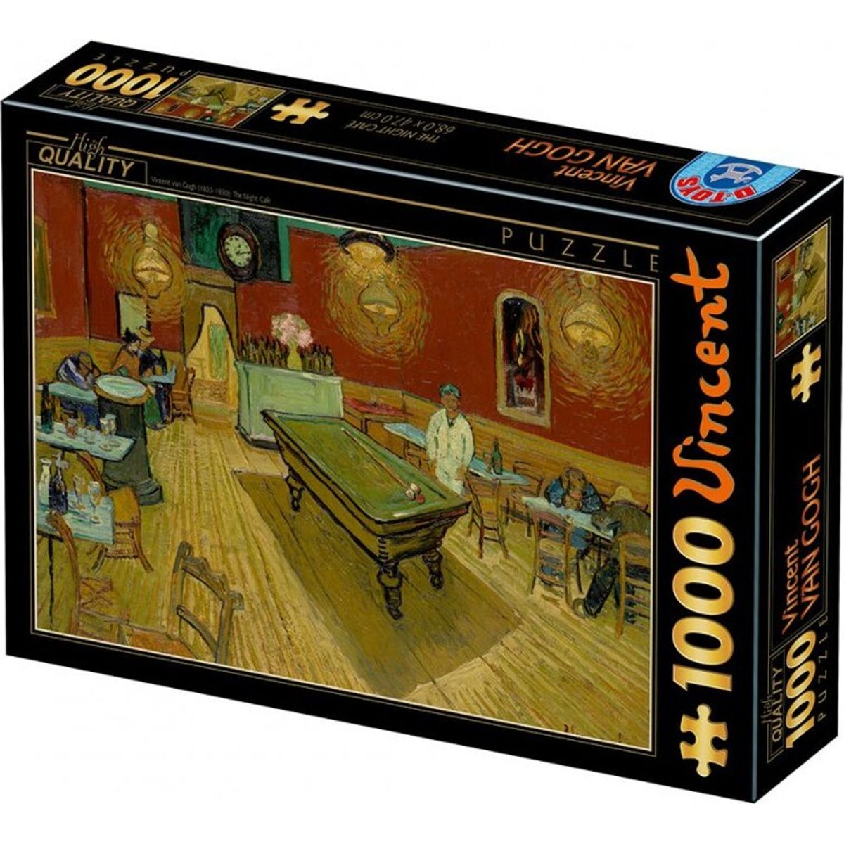 Van Gogh Puslespil - 1000 Brikker