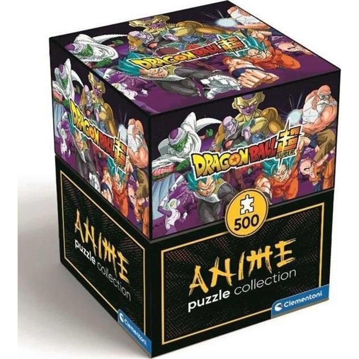 Clementoni Puslespil - Anime Dragonball Cube - 500 Brikker