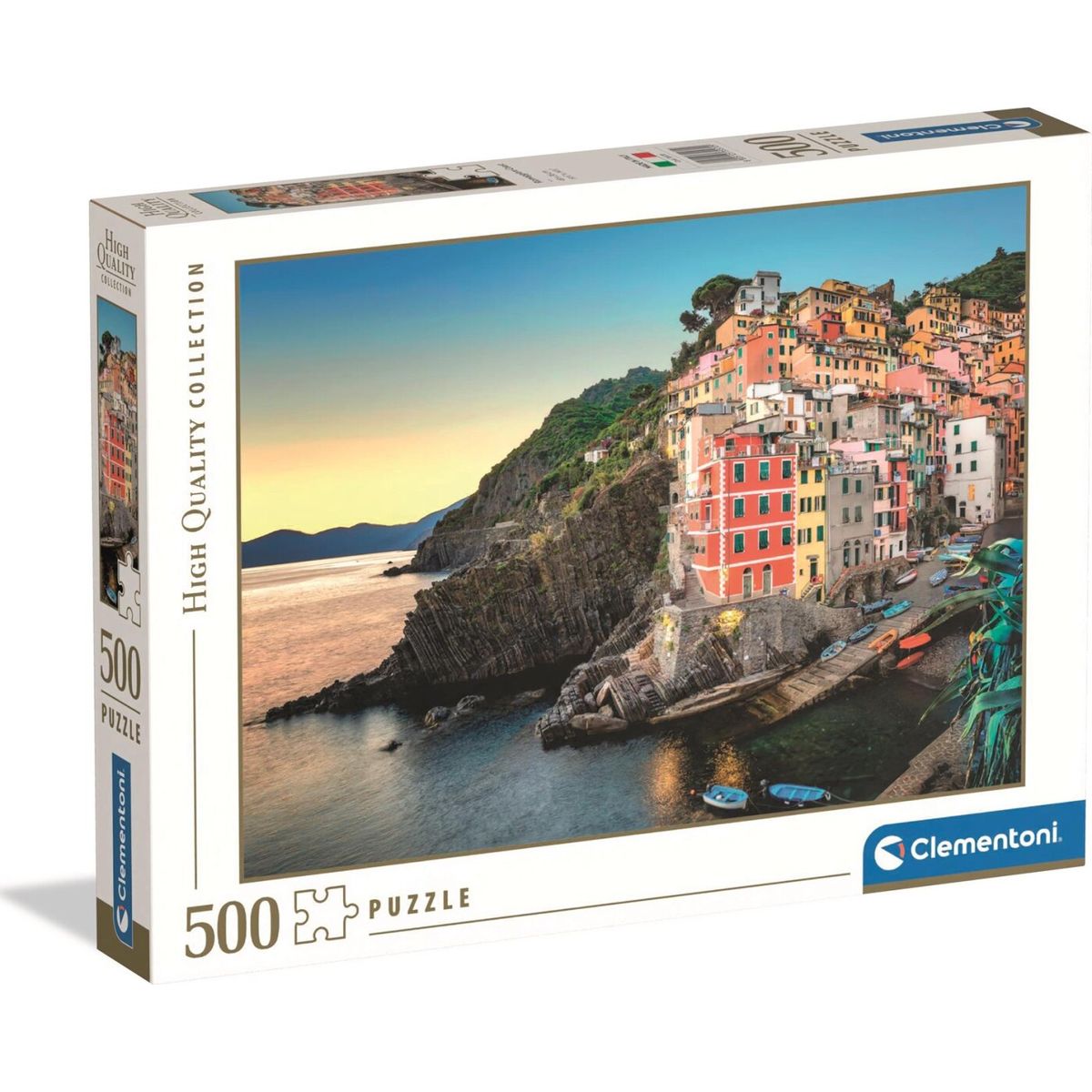 500 Puslespil Hqc Riomaggiore Coast Brikker