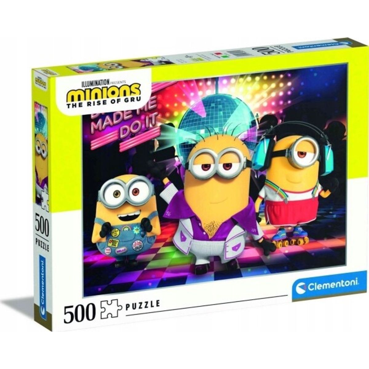 Minions Puslespil - 500 Brikker - Clementoni