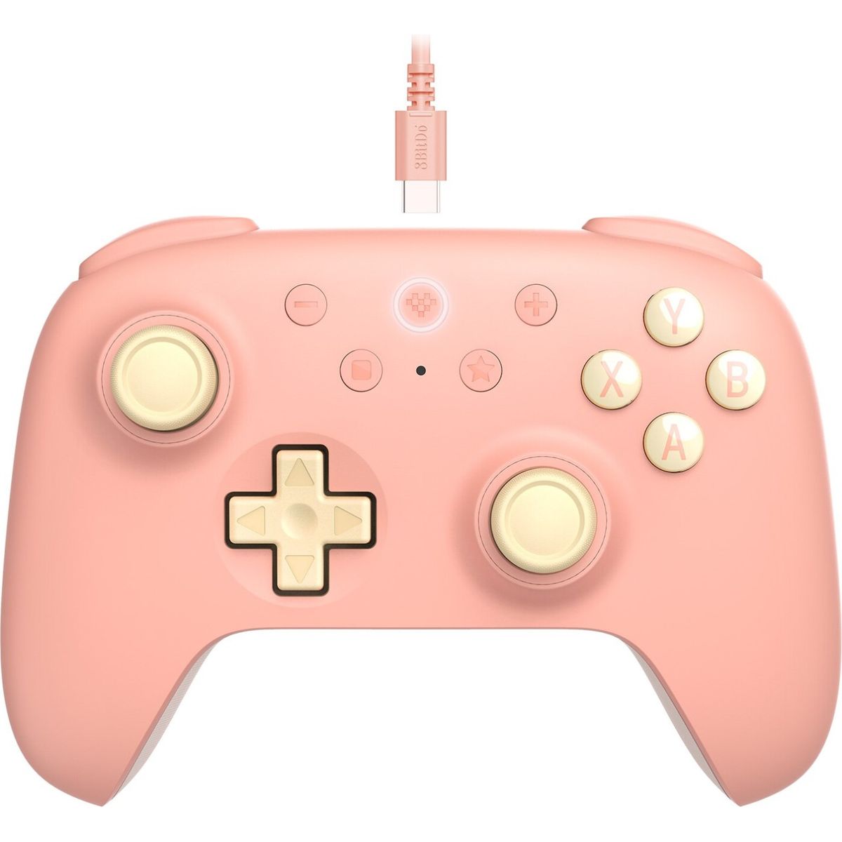 8bitdo Ultimate 2c Wired Pad Peach