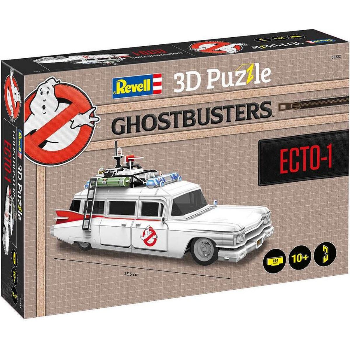 Revell 3d Puzzle - Ghostbusters - Ecto-1 - 154 Brikker