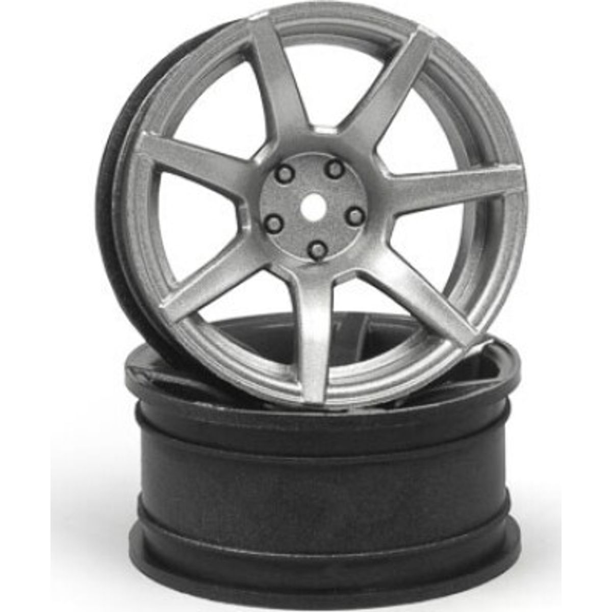 7twenty Style55 Wheel Gunmetal (6mm/2pcs) - Hp120225 - Hpi Racing